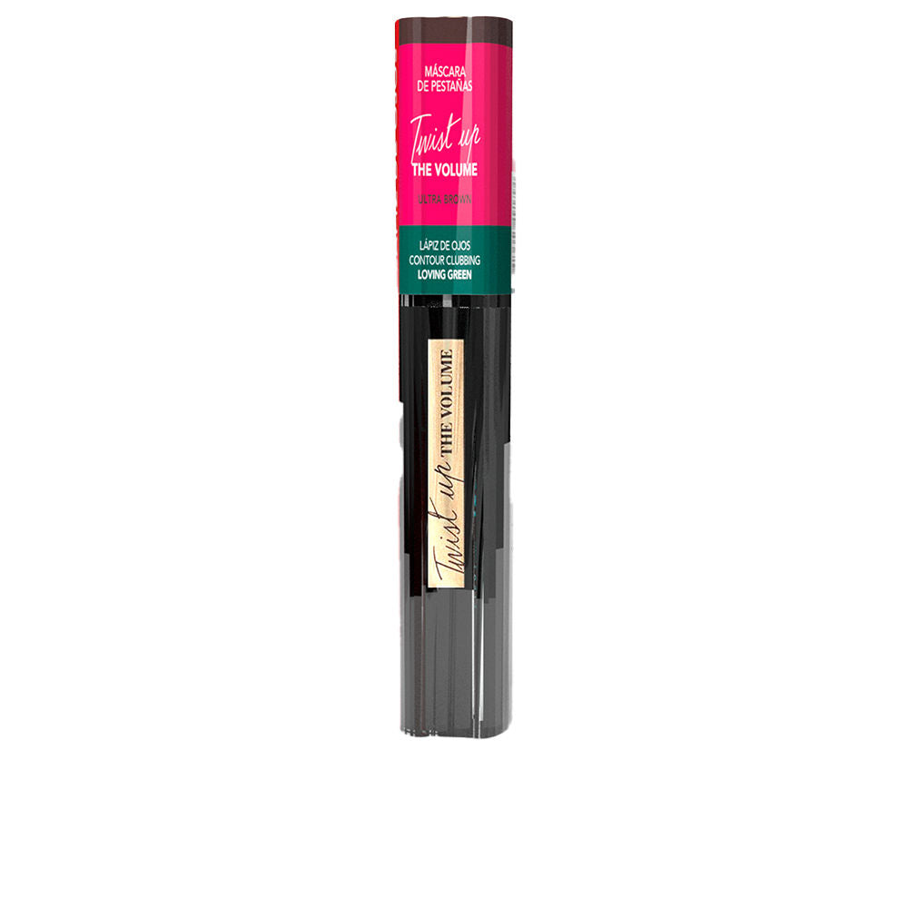 Bourjois Twist Up + Contour Clubbing Duo Ultra Brown + Loving Green 50
