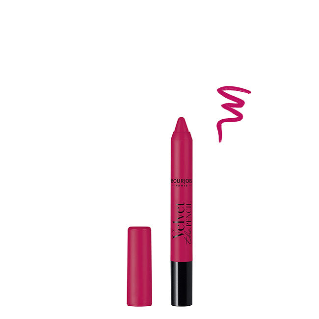 Bourjois Velvet The Pencil Lápis de Lábios Mate Cor 06 Framboise Griffée 1.8g