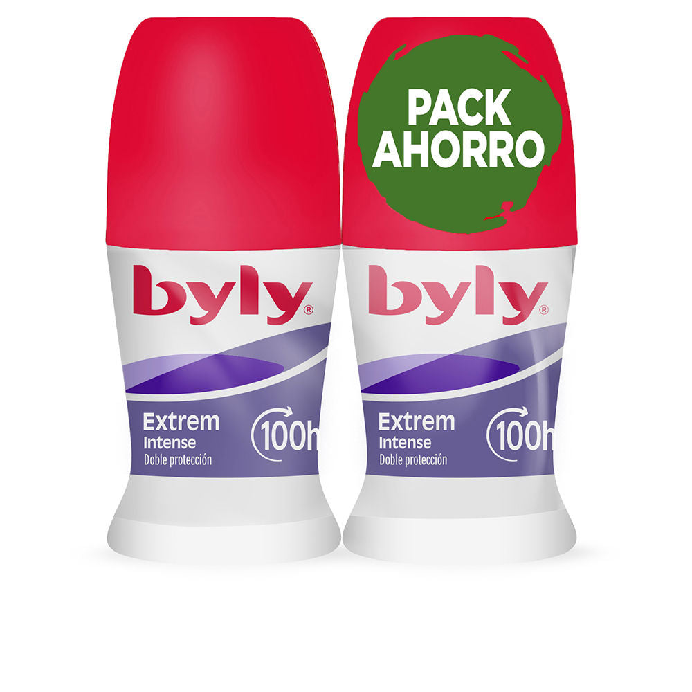 Byly Desodorante Roll-On Extrem Intenso 100H Set 2x50ml