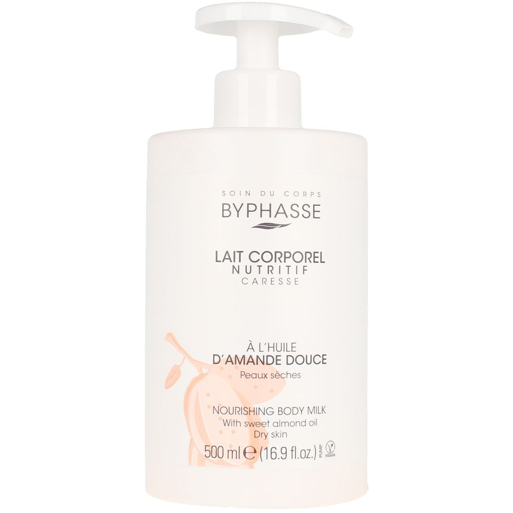 Byphasse Caresse Nourishing Body Milk With Almond Oil 500ml