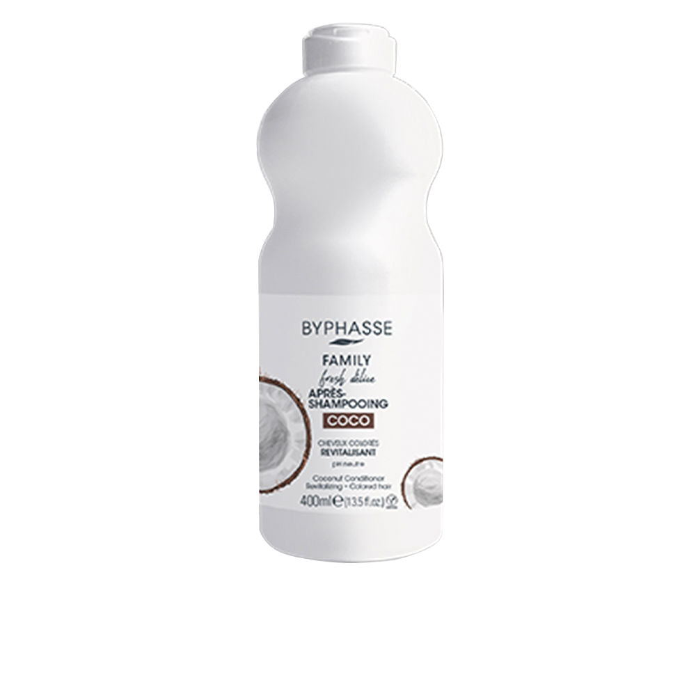 Acondicionador Byphasse Family Fresh Delice para cabello teñido 400 ml
