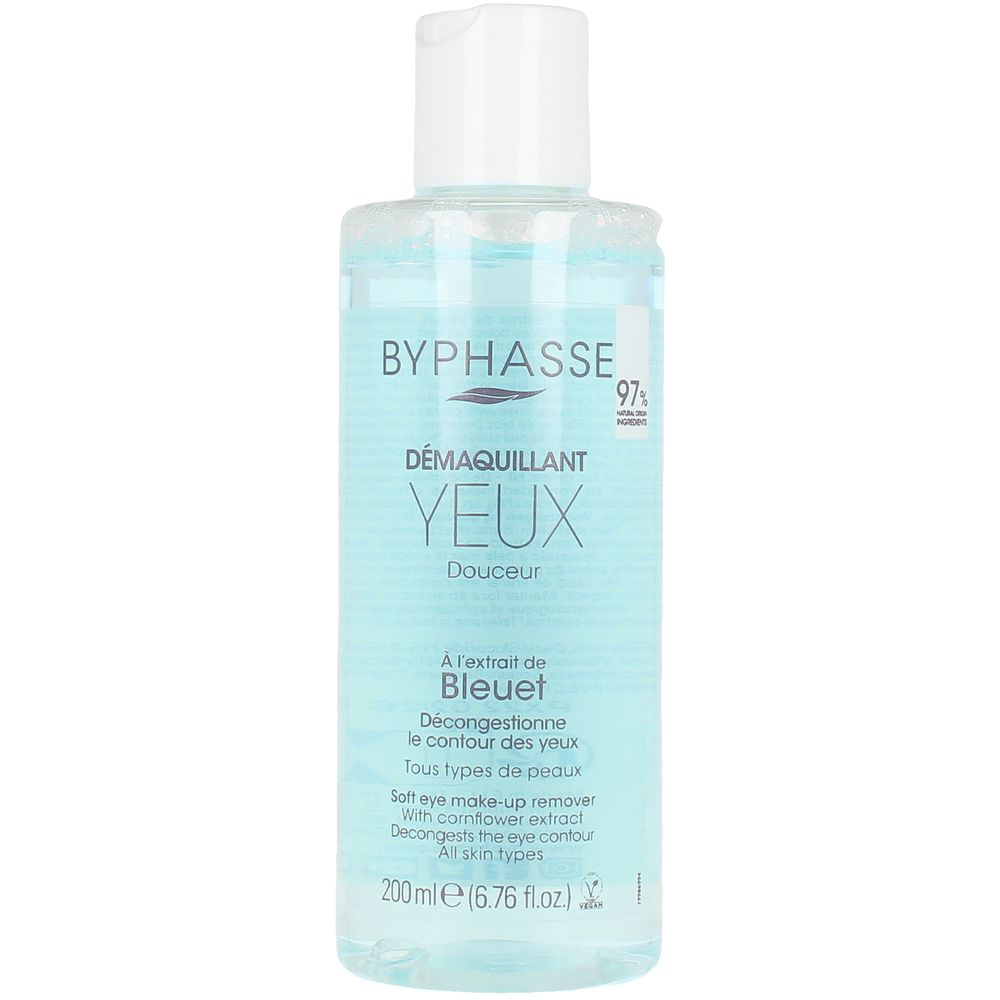 Byphasse Soft Eye Makeup Remover with Cornflower Extract 200ml