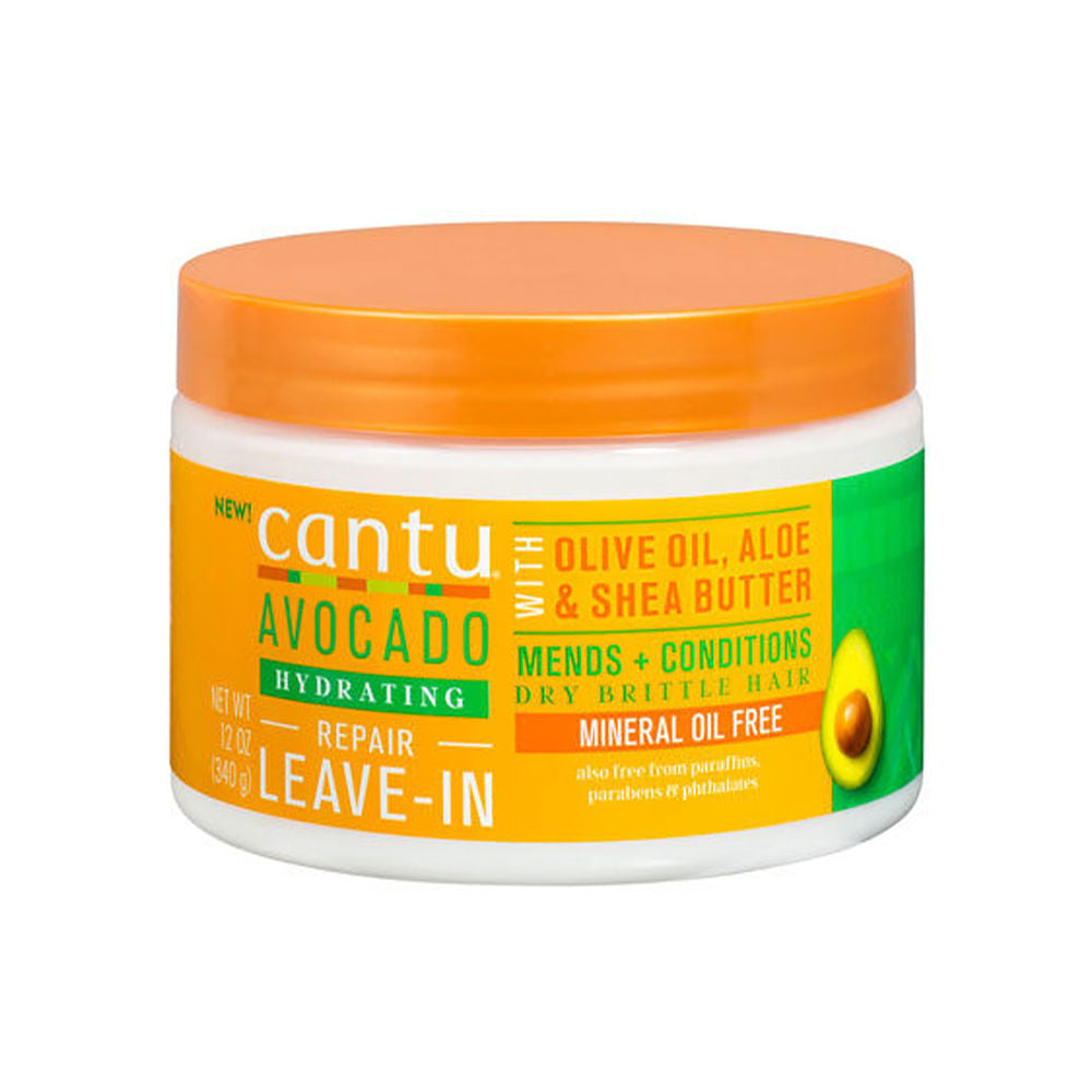 Crema hidratante reparadora sin enjuague Cantu Avocado 340 g
