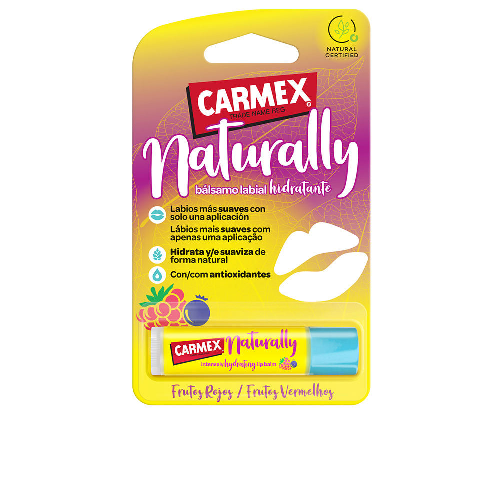 Bálsamo labial Carmex Naturally Frutos rojos 4,25 g
