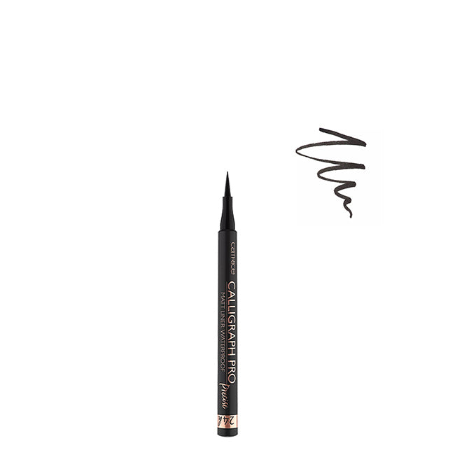 Catrice Calligraph Pro Precise 24H Liner Waterproof Eyeliner Cor Preto Intenso