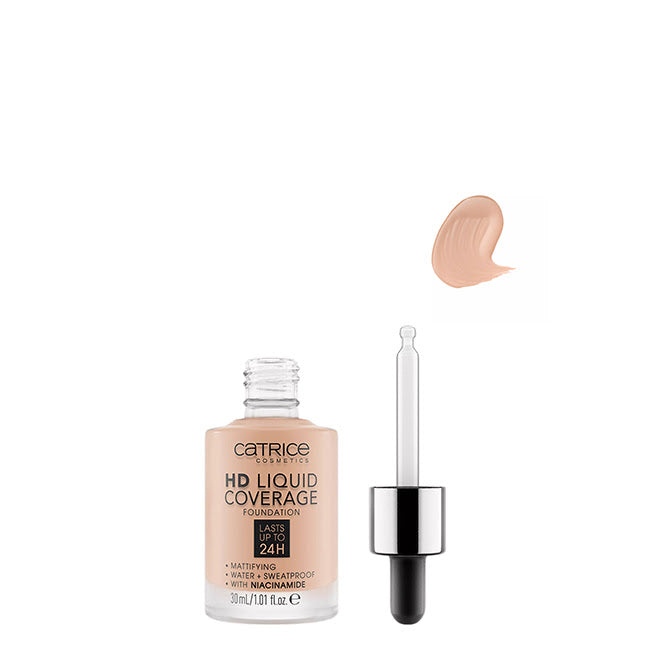 Catrice HD Liquid Coverage Base de Maquilhagem Cor 020 Rose Beige 30ml