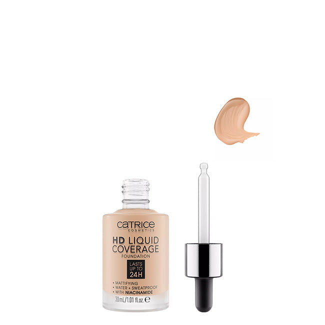Catrice HD Liquid Coverage Base de Maquilhagem Cor 030 Sand Beige 30ml