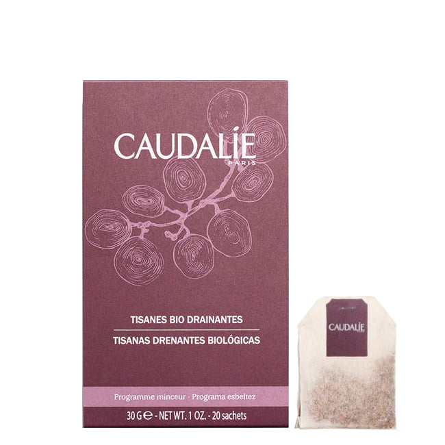 Caudalie Tisanas Drenantes Biológicas Infusão Saquetas 20un.