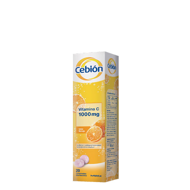 Cebion Vitamina C Comprimidos Efervescentes x20