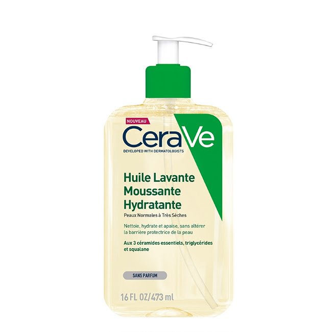 CeraVe Hydrating Foaming Oil Cleanser Óleo Creme de Limpeza 473ml