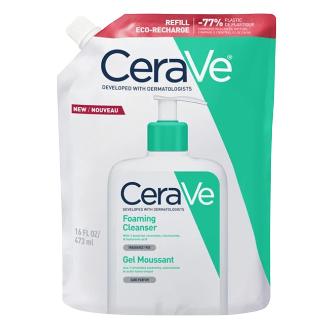 Cerave Gel Espuma de Limpeza Recarga 473ml