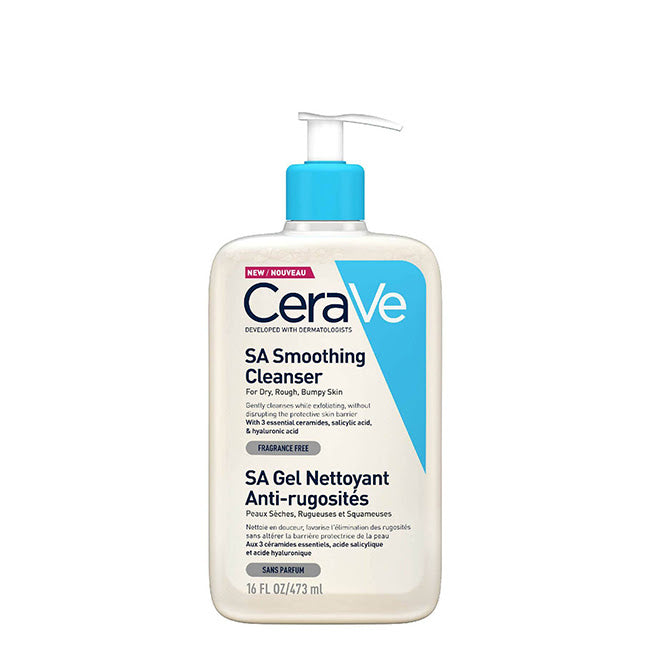 Cerave SA Smoothing Cleanser Gel de Limpeza Suave 473ml