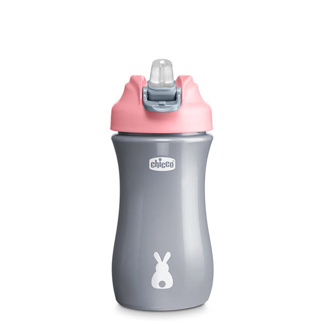 Chicco Copo Pop-Up 2A+ Cor Rosa 350ml
