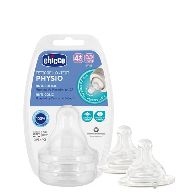 Chicco Tetina P5 Silicone 4M+ Fluxo Rápido X