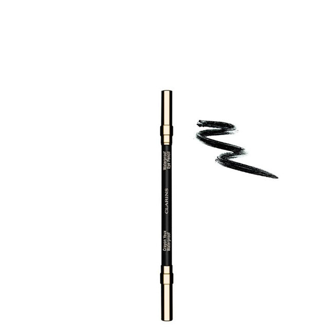 Clarins Crayon Yeux Waterproof Delineador de Olhos Cor 01 Black 1,2g