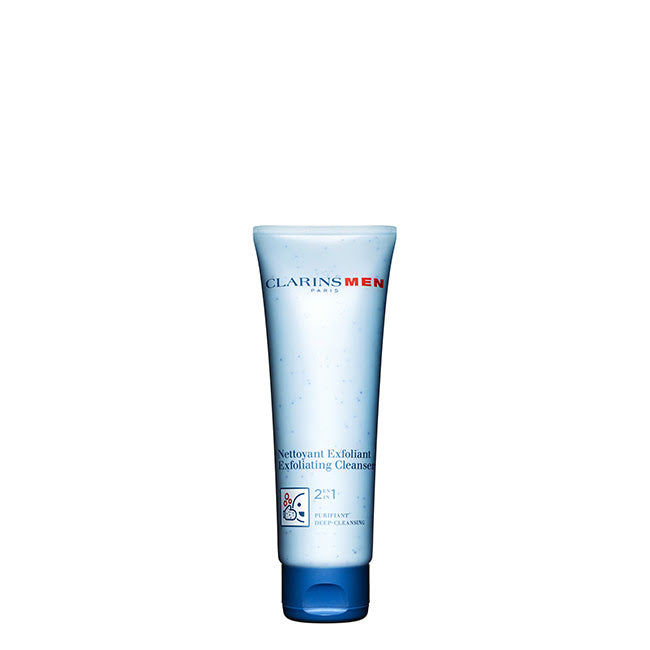 Clarins Exfoliating Cleanser Men Tratamiento Rostro 2 en 1