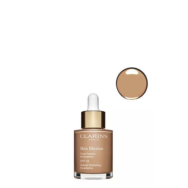 Clarins Skin Illusion SPF15 Base Fluida Cor 112 Amber 30ml