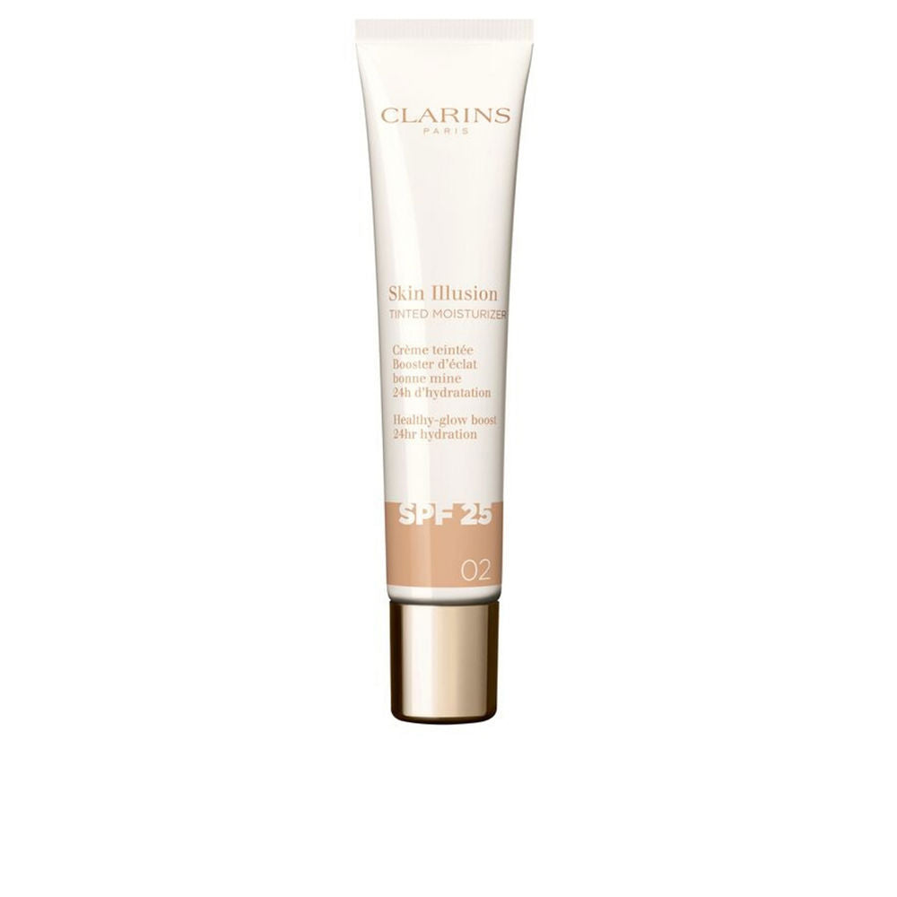 Clarins Skin Illusion Tinted Moisturizer SPF25 Color 02 40ml