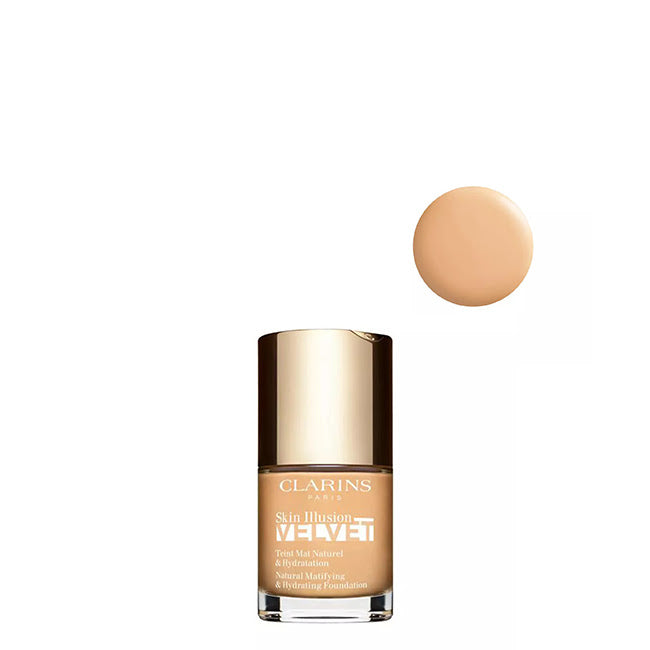 Clarins Skin Illusion Velvet Base Fluida Matificante Tono 105N 30ml