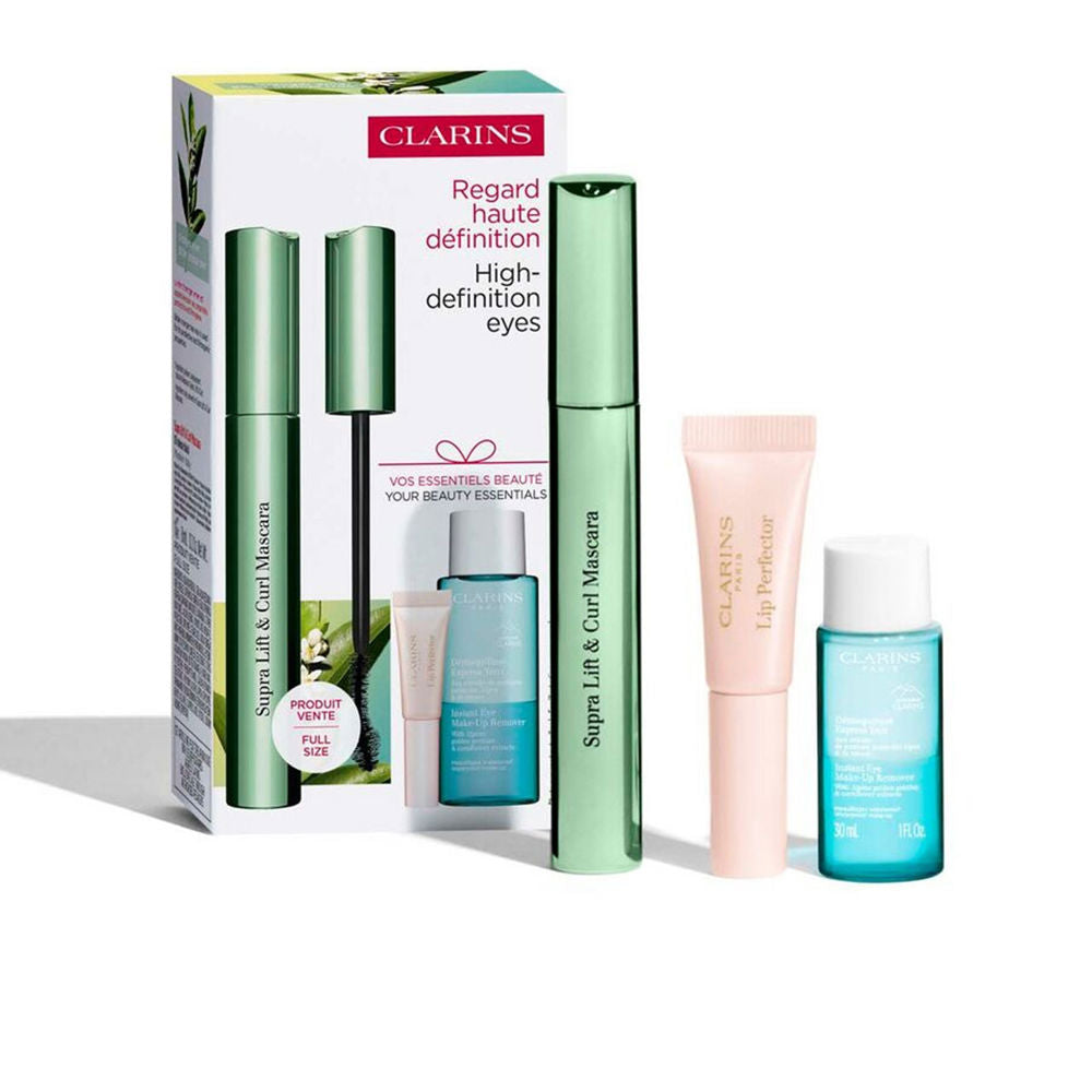 Clarins Supra Lift And Curl Mascara 3-Piece Set