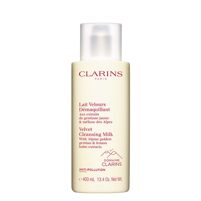 Clarins Lait Démaquillant Velours Leite Desmaquilhante Pele Seca 400ml