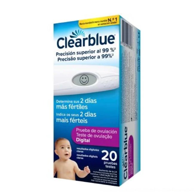 Prueba de ovulación digital Clearblue