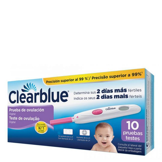 Clearblue Digital Teste de Ovulação 10unid