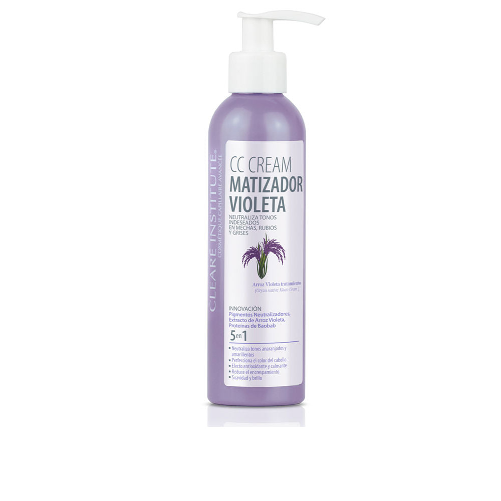 Clearé Institute CC Cream Matizador Violeta 200ml