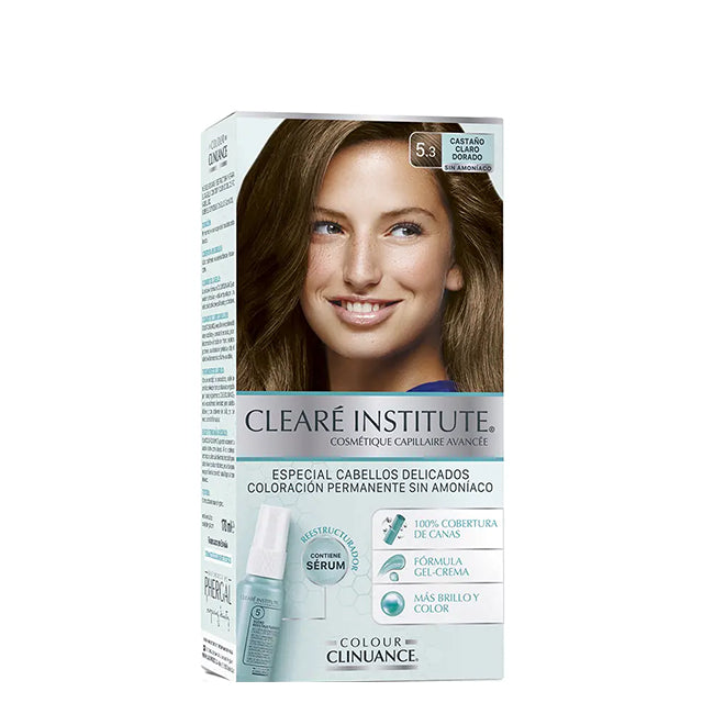 Clearé Institute Colour Clinuance 5.3 Castanho Claro Dourado