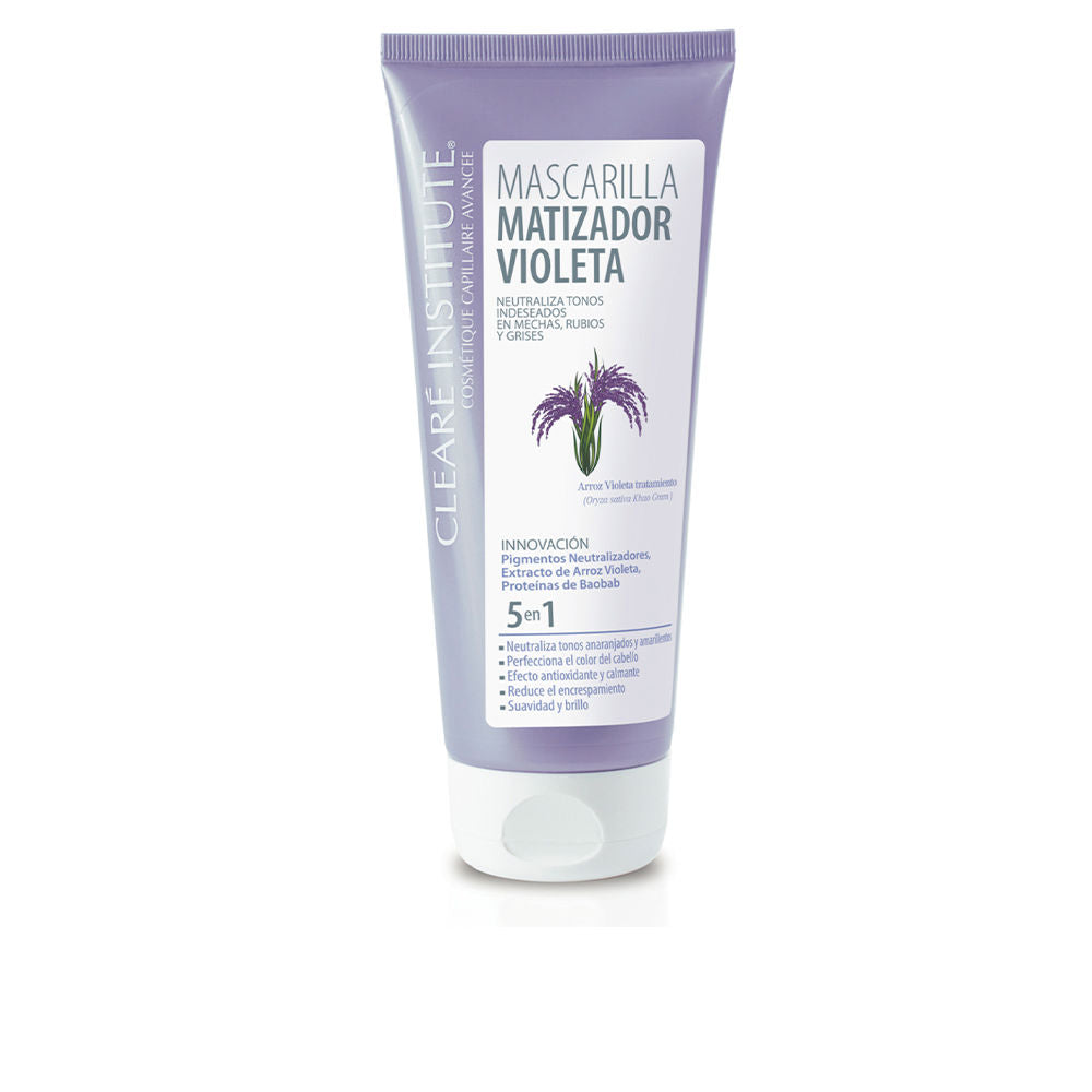 Clearé Institute Máscara Matizadora Violeta 200ml