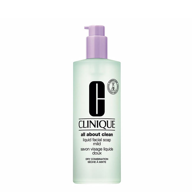 Clinique Sabonete Líquido Facial Pele Seca a Mista 400ml