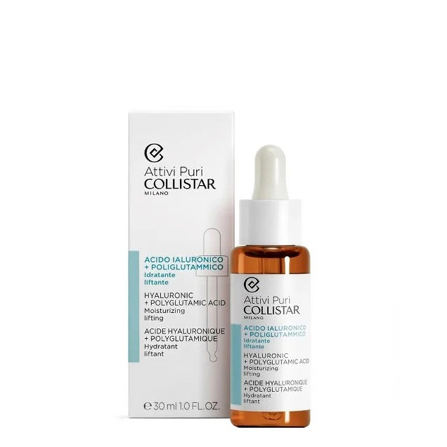 Collistar Pure Actives Hidratante com Ácido Hialurónico e Ácido Poliglutâmico 30ml