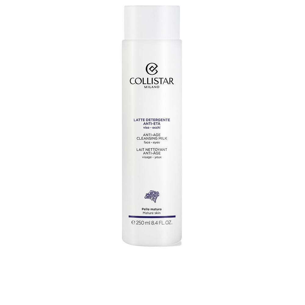 Collistar Latte Detergente Anti-età Viso-occhi Leche limpiadora Mujeres 250 ml