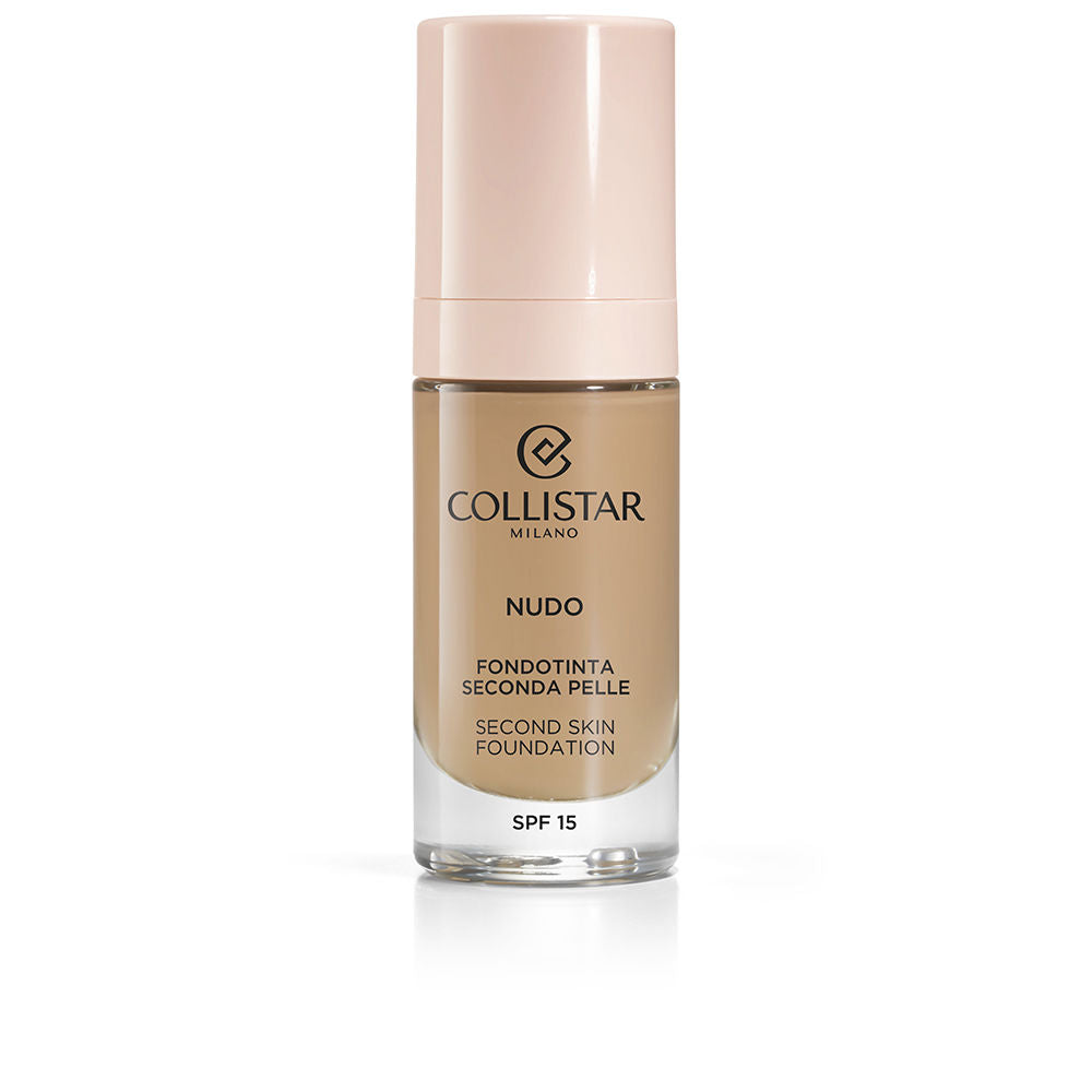 Collistar Nudo Base de Maquillaje Segunda Piel FPS15 Color 4N Sabbia 30ml