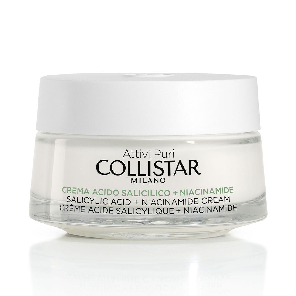 Collistar Ativos Puros Creme Ácido Salicílico e Niacinamida 50ml