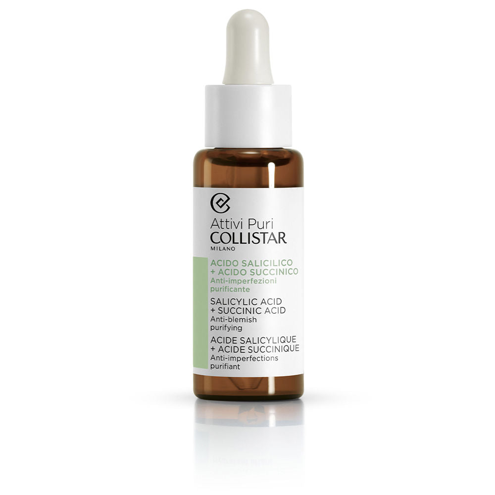 Collistar Ativos Puros Ácido Salicílico e Ácido Succínico 30ml