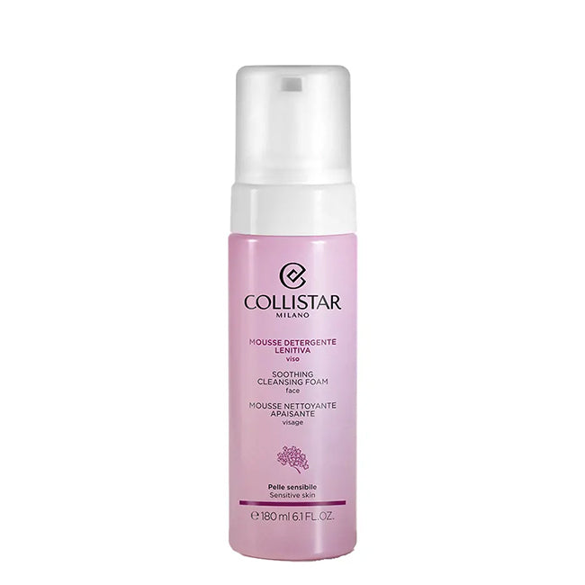 Collistar Mousse Detergente Lenitiva Viso Espuma limpiadora Mujeres 180 ml