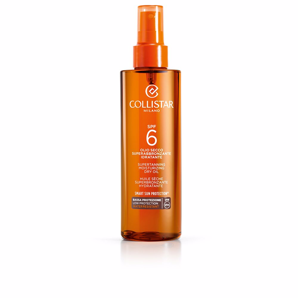 Collistar Supertanning Dry Oil Moisturizer Óleo Seco SPF6 200ml