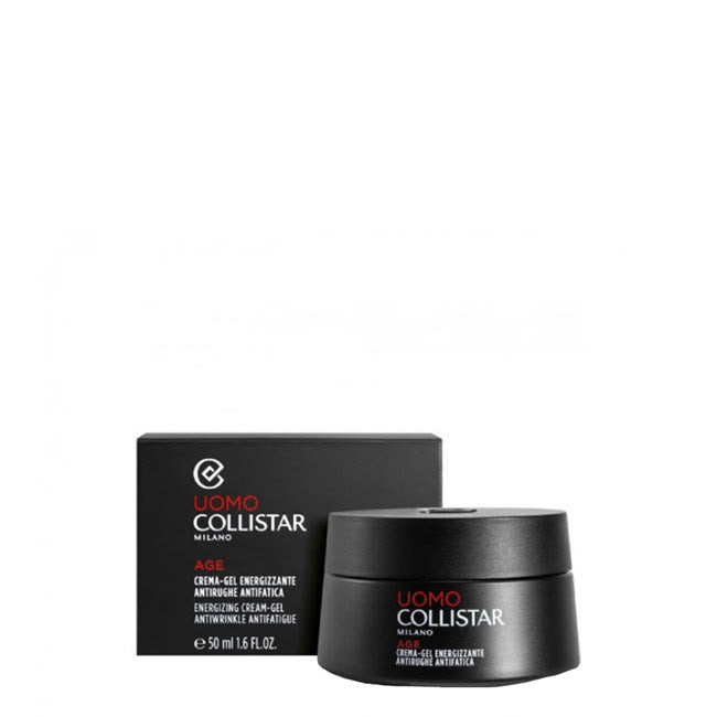 Collistar Uomo Crema-Gel Energizzante Anti-Eta Crema de día y noche Cara, Cuello 50 ml