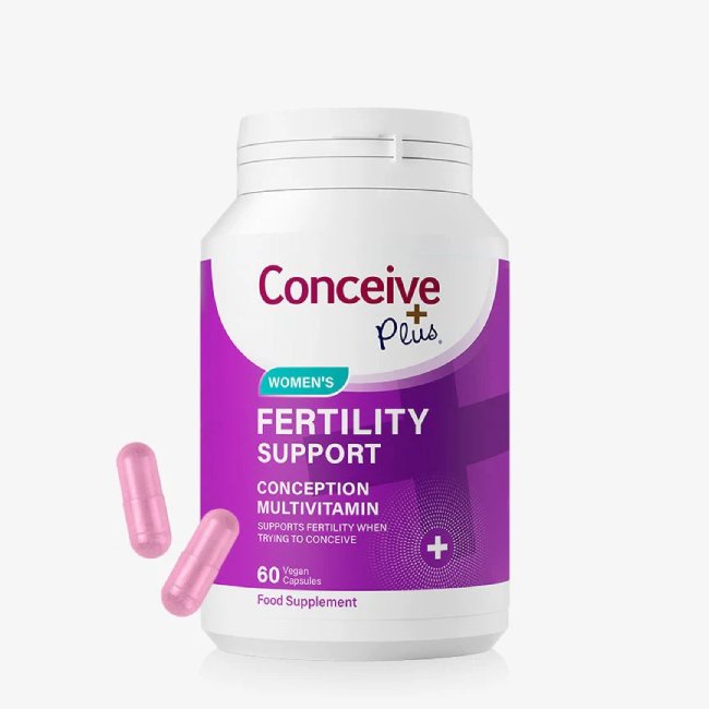 Conceive Plus - Apoyo para la fertilidad femenina (60 cápsulas)