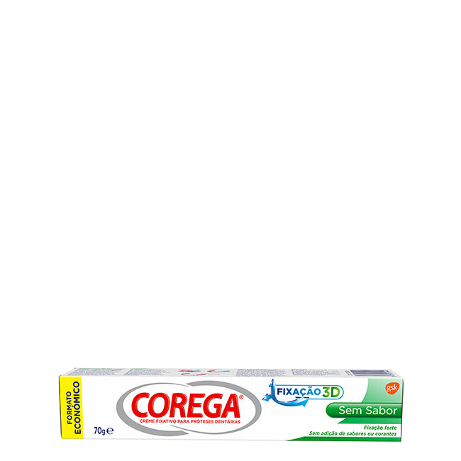 Corega Creme Fixador Sem Sabor 70gr