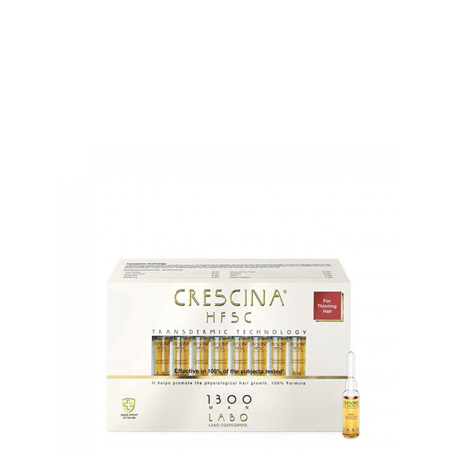 Crescina HFSC Transdermic Re-Growth 1300 Man Ampolas Homem x20