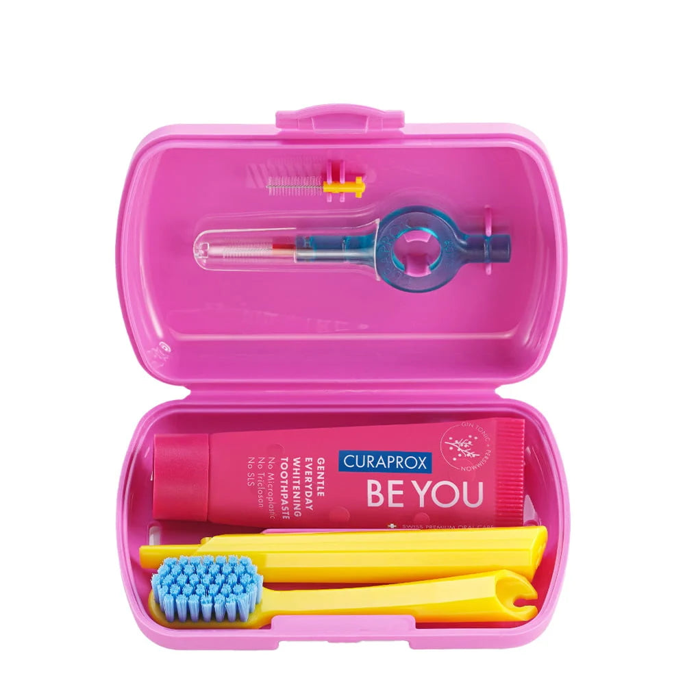 Curaprox Be You Kit de Viagem Rosa