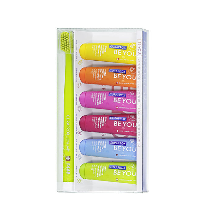 Curaprox Be You Pasta Dentes 6unid + Escova