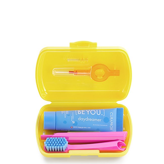 Curaprox Be You Kit de Viagem Amarelo