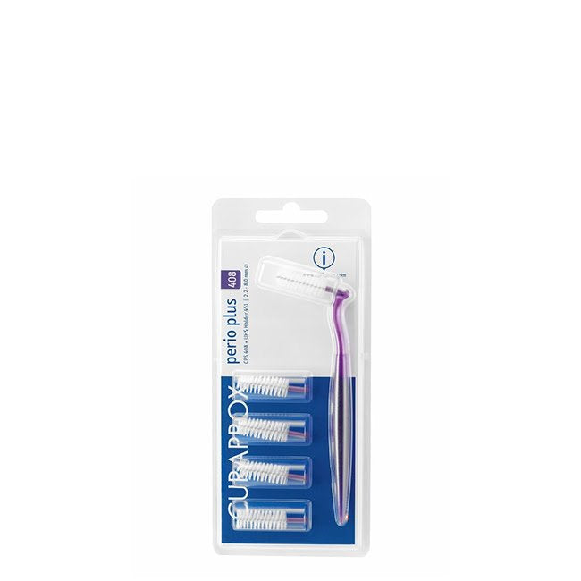 Curaprox CPS Perio Plus 408 Escovilhão Interdentário + Cabo 5un
