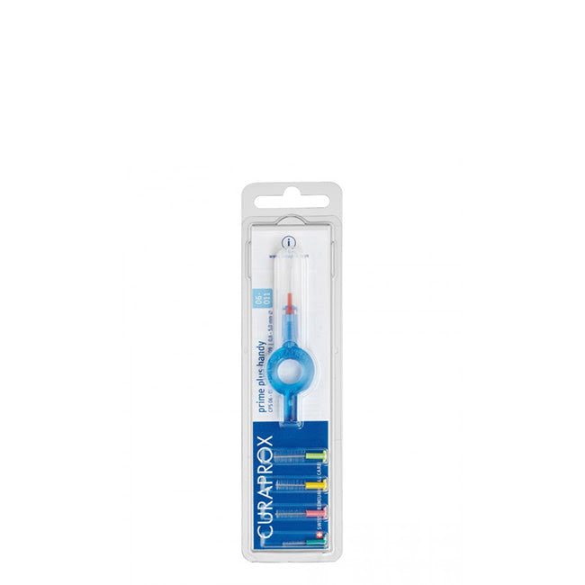 Curaprox Prime Plus Handy Kit Escovilhão Interdental com Cabo CPS 6-11 5un