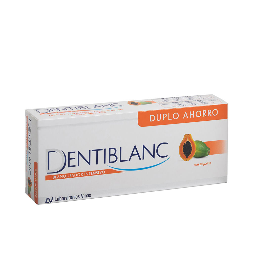 Dentiblanc Intensive Whitening Toothpaste With Papaya Duo 2x100ml