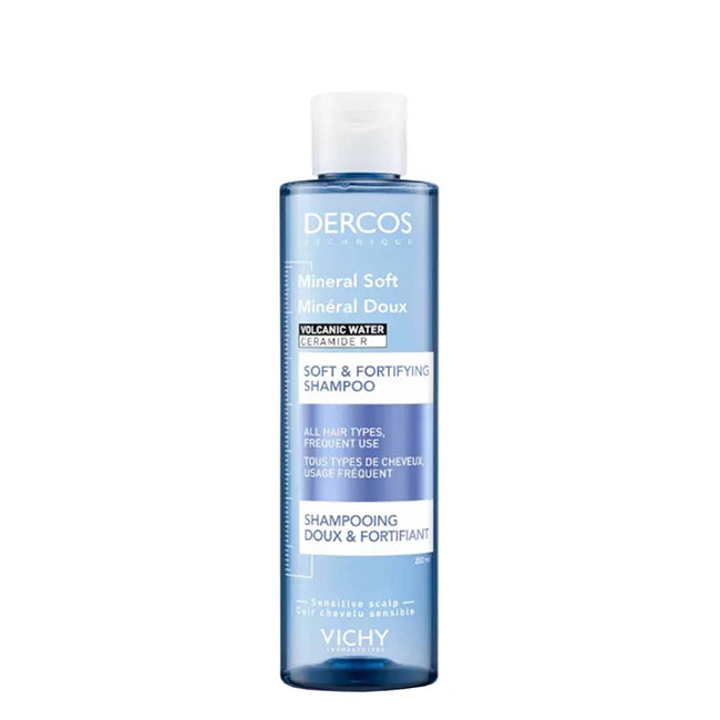 Dercos Champô Mineral Suave 200ml