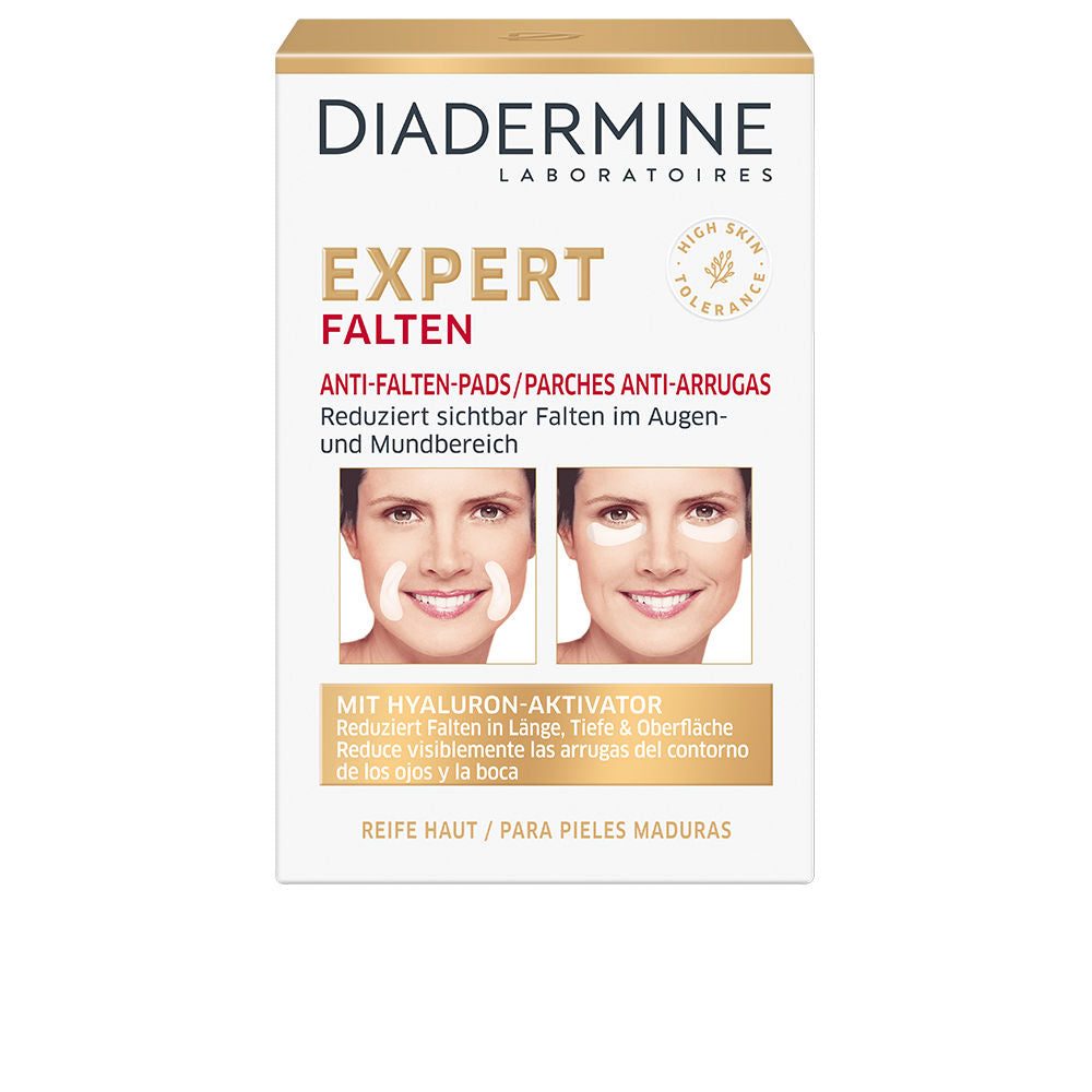 Parches antiarrugas Diadermine Expert para pieles maduras (6 unidades)